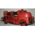 25 Oz. Antique Model Fire Truck (Red) (13.75"x5"x5.25")